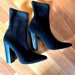 Steve Madden sock boots , size 7